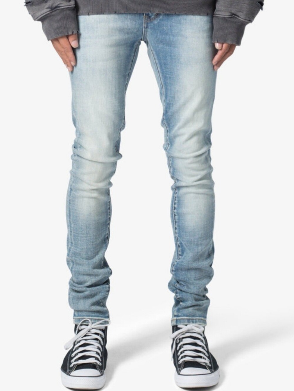 NWT MNML Men's Light Wash Slim Fit Skinny Jeans Size 31, X494